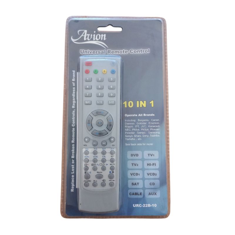 Τηλεχειριστήριο Universal URC22B-10B (10+1)