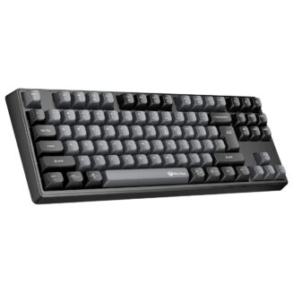 Meetion MT-MK14 Μηχανικό Πληκτρολόγιο Gaming Ενσύρματο & Ασύρματο με Bluetooth και 2.4G RGB Μαύρο US