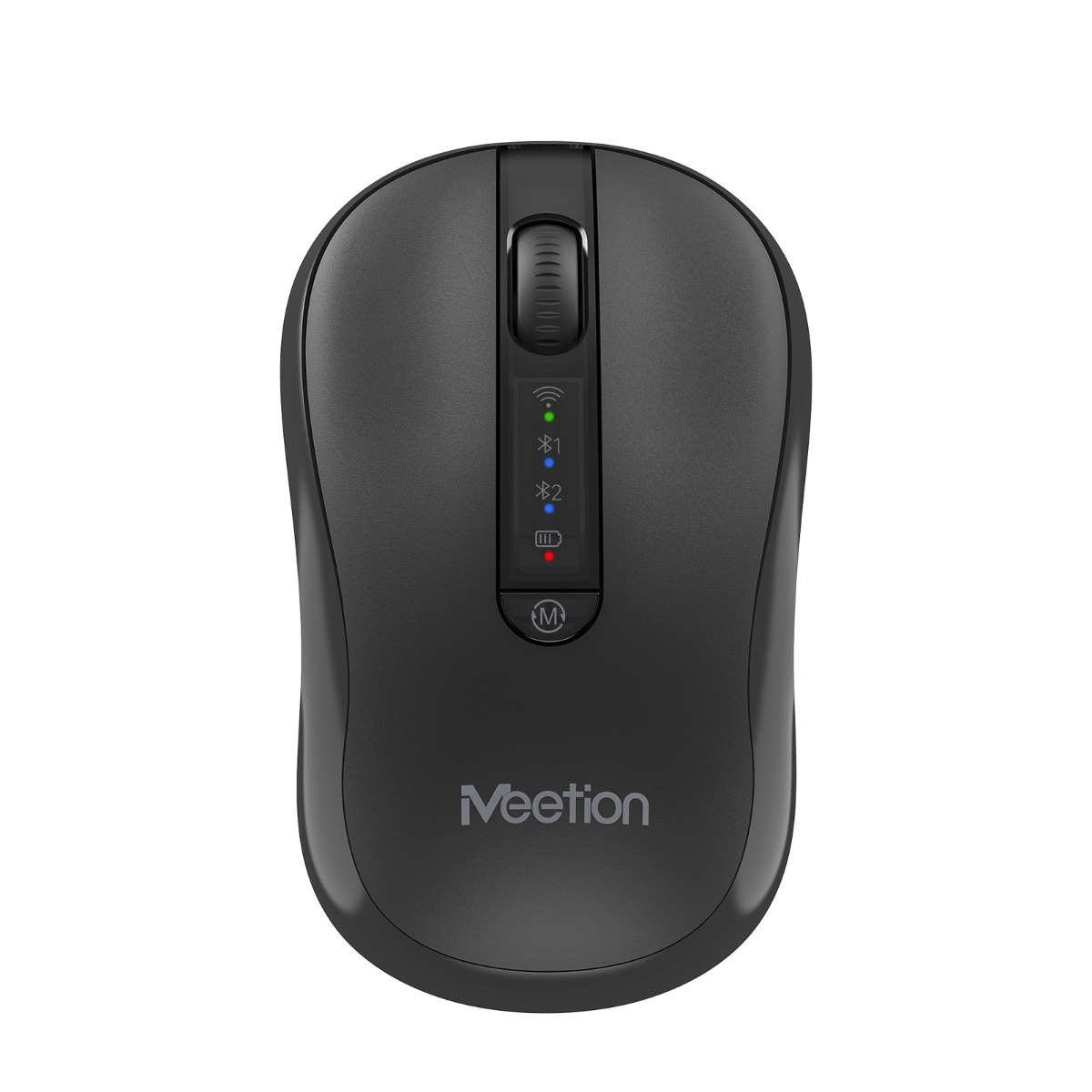 Meetion Ασύρματο Ποντίκι Office MT-BTM185R με Bluetooth & 2.4G Επαναφορτιζόμενο - Image 2