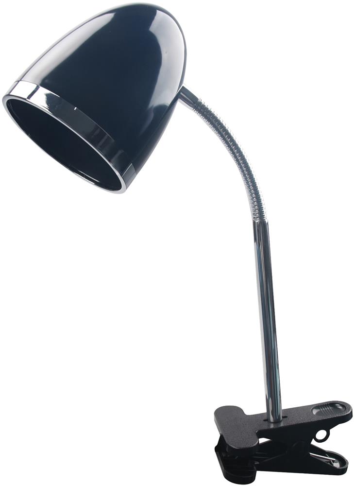 Avide Basic Φωτιστικό Γραφείου με Κλιπ E27 15W Μαύρο