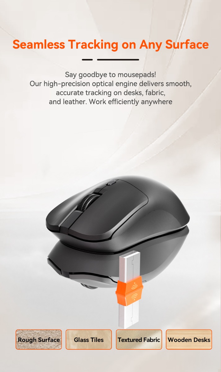 Meetion Ασύρματο Ποντίκι Office MT-R546 2.4G Μαύρο - Image 11