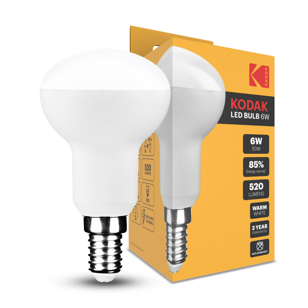 KODAK Max LED Izzo Λάμπα R50 6W E14 120° 2700K (520 lumen)