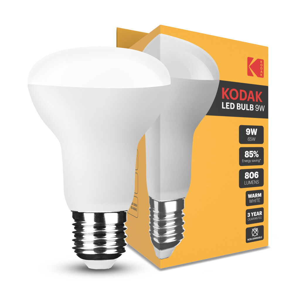 KODAK Max LED Izzo Λάμπα R63 9W E27 120° 2700K (806 lumen)