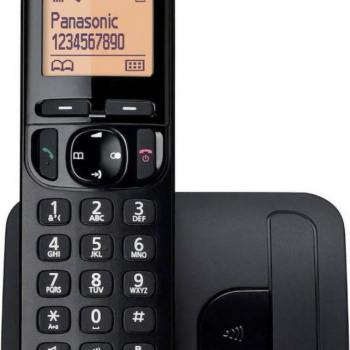 Panasonic KX-TGC210 Ασύρματο Τηλέφωνο Με Ηχείο Μαύρο