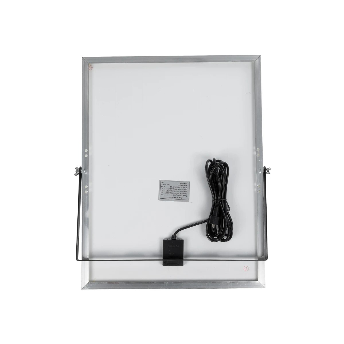GLOBOSTAR® LUMOVOX 73069 Προβολέας LED 300W 15000lm 120° DC 5V με Φωτοβολταϊκό Panel 5V 20W & Επαναφορτιζόμενη Μπαταρία Li-ion 3.2V 15000mAh Αδιάβροχο IP67 Ψυχρό Λευκό 6000K - 360 x SMD2835 Sanan Chip - Γκρι Ανθρακί - Μ37 x Π7.5 x Υ27cm - 2 Χρόνια Εγγύηση - Image 10