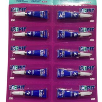 LEEPIT Super Glue Υγρή Κόλλα Universal 2g 12τμχ