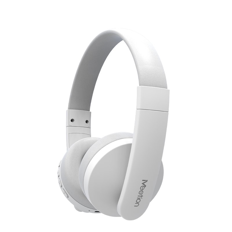 Meetion BTH003 Ακουστικά Κεφαλής Bluetooth Λευκό - Image 2