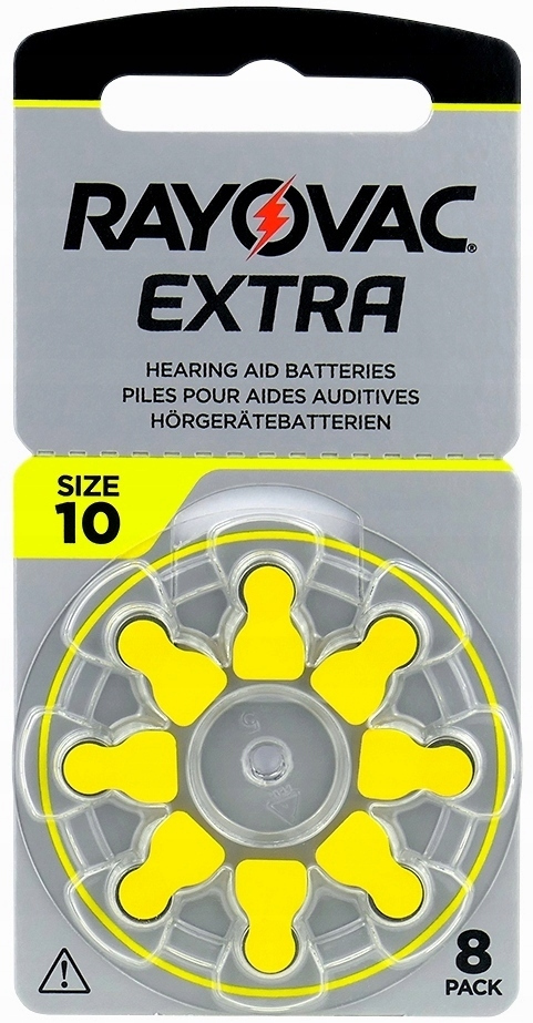 Rayovac Extra Βαρηκοΐας V10 (8τμχ)