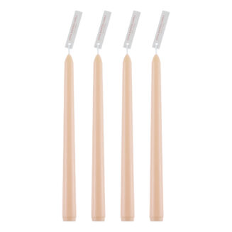 GloboStar® BABY-PINK 35201 ΣΕΤ 4 Αρωματικά Κεριά Κηροπηγίου Παραφίνης με Άρωμα Μπουκέτο Τριαντάφυλλο Ροζ Μ2 x Π2 x Υ25cm