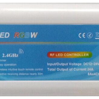 Avide LED Ταινία 12V 288W RGB+W 4 Ζωνών Ελεγκτής