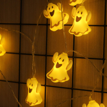 Διακοσμητική Γιρλάντα LED Modee Halloween με Φαντάσματα (165cm/15cm) – Θερμό Λευκό