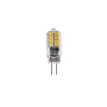 LED SMD ΠΛΑΣΤΙΚΟ ΔΙΑΦΑΝΟ 2W 4000K 12V AC/DC 190LM RA80 30000HRSRS 360° 1xG4