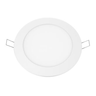 LED ΠΑΝΕΛ ΧΩΝΕΥΤΟ 230V AC 12W 6500K 1100LM Ra80 Φ170mm ΛΕΥΚΟ ΣΤΡΟΓΓΥΛΟ