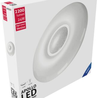 Avide LED Μοντέρνα Πλαφονιέρα Οροφής Apollo 24W 410*70mm Ψυχρό 6400K