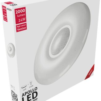 Avide LED Μοντέρνα Πλαφονιέρα Οροφής Apollo 24W 410*70mm Θερμό 3000K