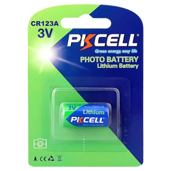 PKCELL CR123A Μπαταρία Λιθίου 3V 1τμχ