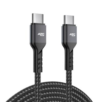 ATC-C8 Καλώδιο Φόρτισης & Συγχρονισμού USB-C σε USB-C 60W 3m