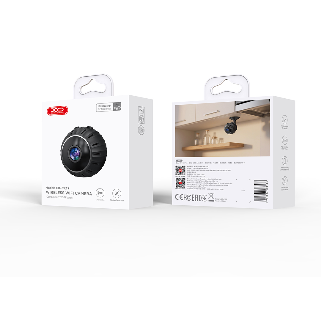 XO CR17 Mini Ασύρματη Κάμερα WiFi 960P - Image 12