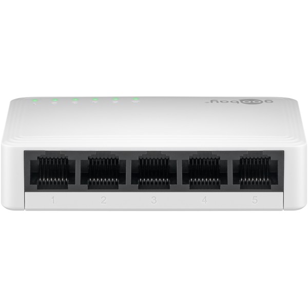 Goobay Gigabit Ethernet Switch 5 Θυρών 64563 Λευκό - Image 5