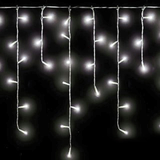 Entac Χριστουγεννιάτικα Λαμπάκια IP44 180 LED Βροχή Ψυχρό 4m - Image 2