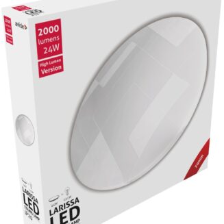 Avide LED Μοντέρνα Πλαφονιέρα Οροφής Larissa 24W 375*70mm Θερμό 3000K
