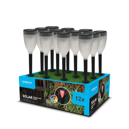 Modee Lighting Ηλιακό Φωτιστικό Κήπου GS036 LED RGB - Image 2