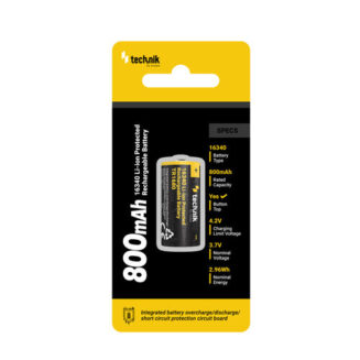 Technik Επαναφορτιζόμενη Μπαταρία 16340 RCR123 TR1680 800mAh 3,7V B1