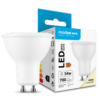 Modee Lighting LED Spot Λαμπτήρας 7W GU10 4000K ERP