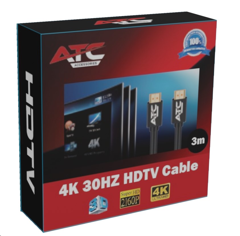 ATC Cable HDMI 2.0V Premium 3m 4K 30HZ - Image 3