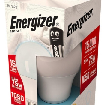 ENERGIZER WIN S9425 LED GLS (A60) B22 75W 1055LM 6500K