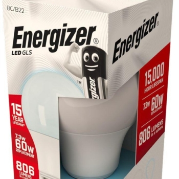 ENERGIZER WIN S9421 LED GLS (A60) B22 60W 806LM 6500K