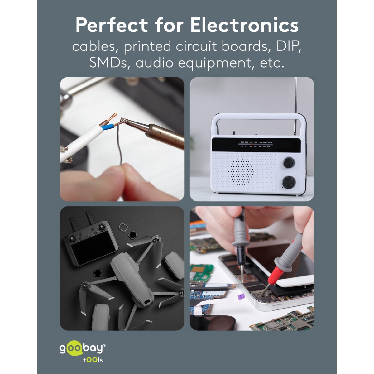 Goobay Tools Βασικό Σύρμα Συγκόλλησης Χωρίς Μόλυβδο (40844) - Image 3