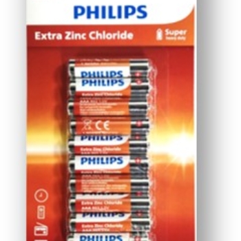 Philips Longlife AAA 10 Pack Family