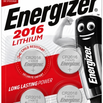 Energizer Lithium Battery CR2016/4BP