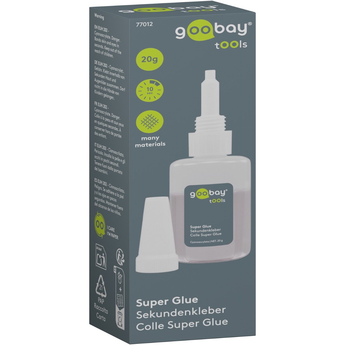 Goobay Tools Super Glue 20g (77012) - Image 2
